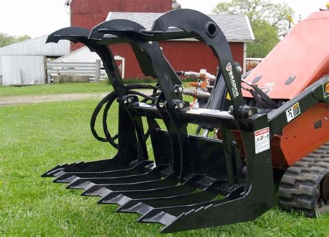 brush grapple skid steer|grapple attachment for skid steer.